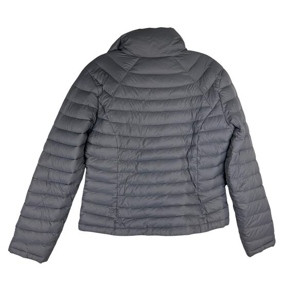 Tommy Hilfiger Women's Packable Down Puffer Jacket Size Medium Gray Insulated - Picture 2 of 7
